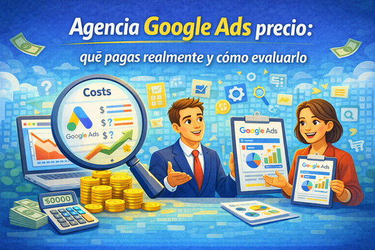 Agencia Google Ads precio: qué pagas realmente y cómo evaluarlo