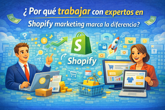 ¿ Por qué trabajar con expertos en Shopify marketing marca la diferencia?