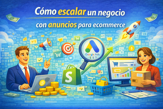 Cómo escalar un negocio con anuncios para ecommerce