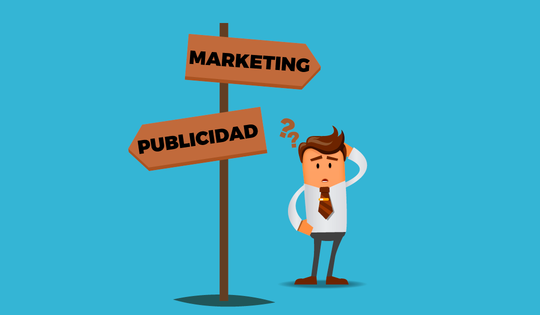 ¿Cuál es la diferencia entre publicidad y marketing?