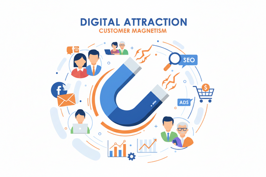 Cómo atraer clientes con marketing digital