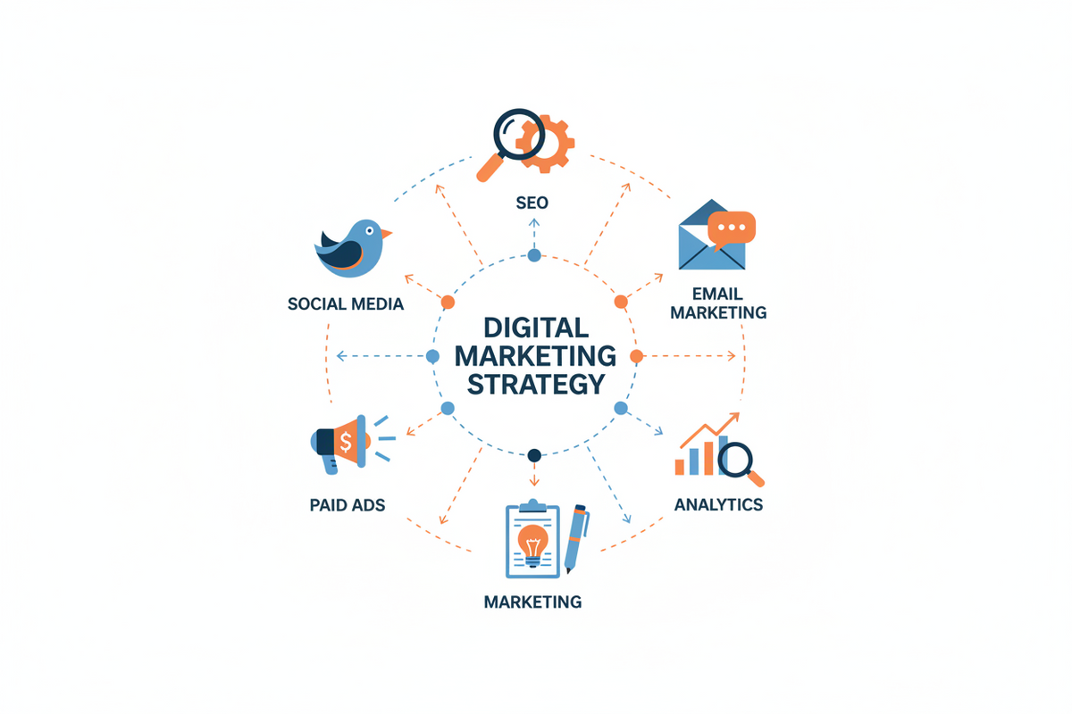 Cómo crear una estrategia de marketing digital