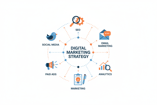Cómo crear una estrategia de marketing digital