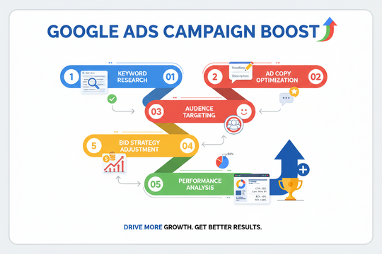 Cómo mejorar campañas de Google Ads paso a paso
