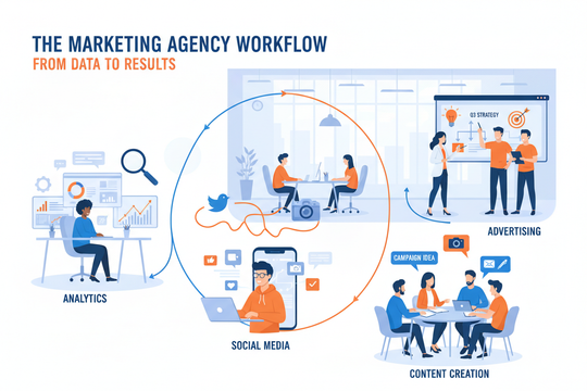 Agencia de marketing digital: cómo funciona y por qué es clave para crecer