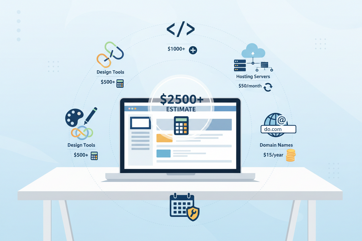 Creación de páginas web precio: qué determina el costo real