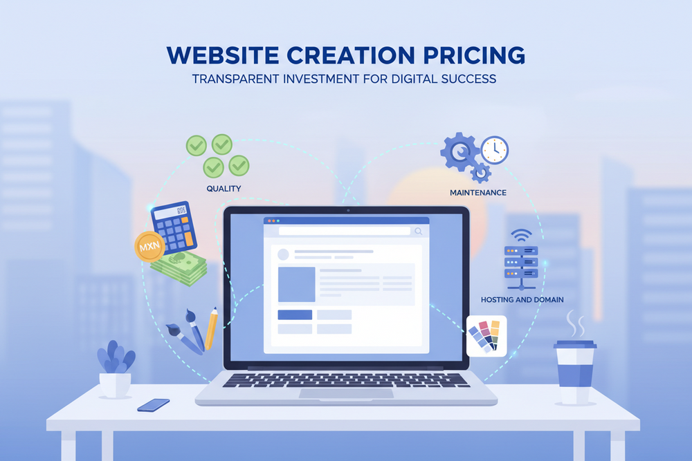 Creación de páginas web precios: qué considerar antes de invertir