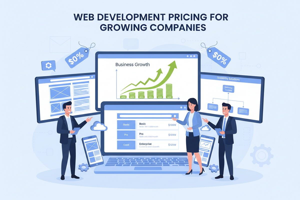 Desarrollo de páginas web precio para empresas en crecimiento