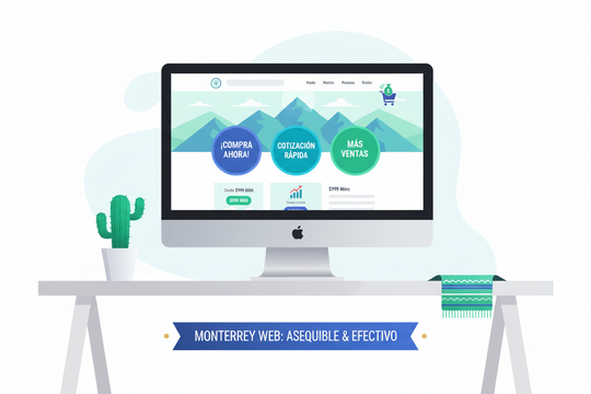Diseño de páginas web económicas en Monterrey orientado a ventas