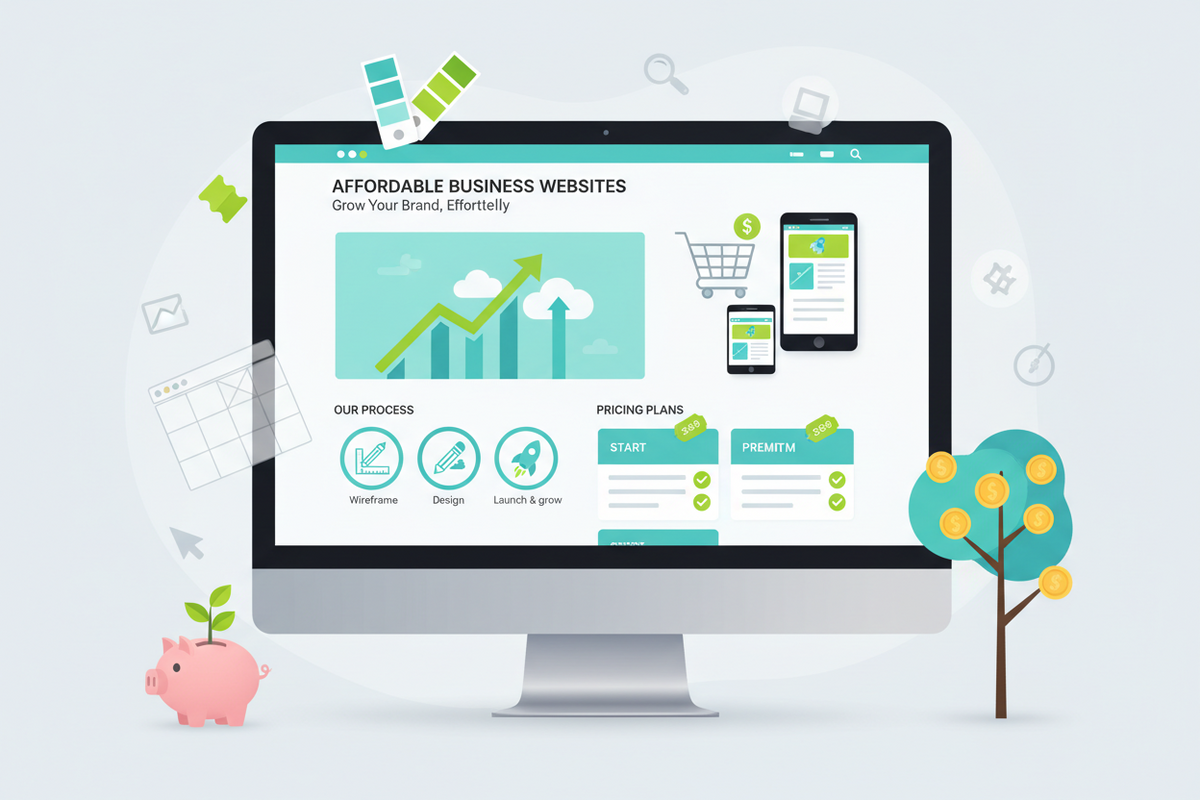Diseño de páginas web económicas para negocios en crecimiento