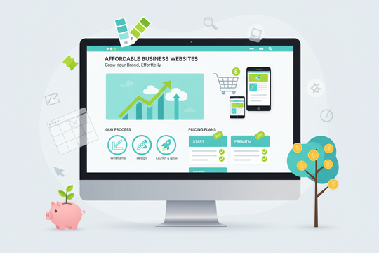 Diseño de páginas web económicas para negocios en crecimiento