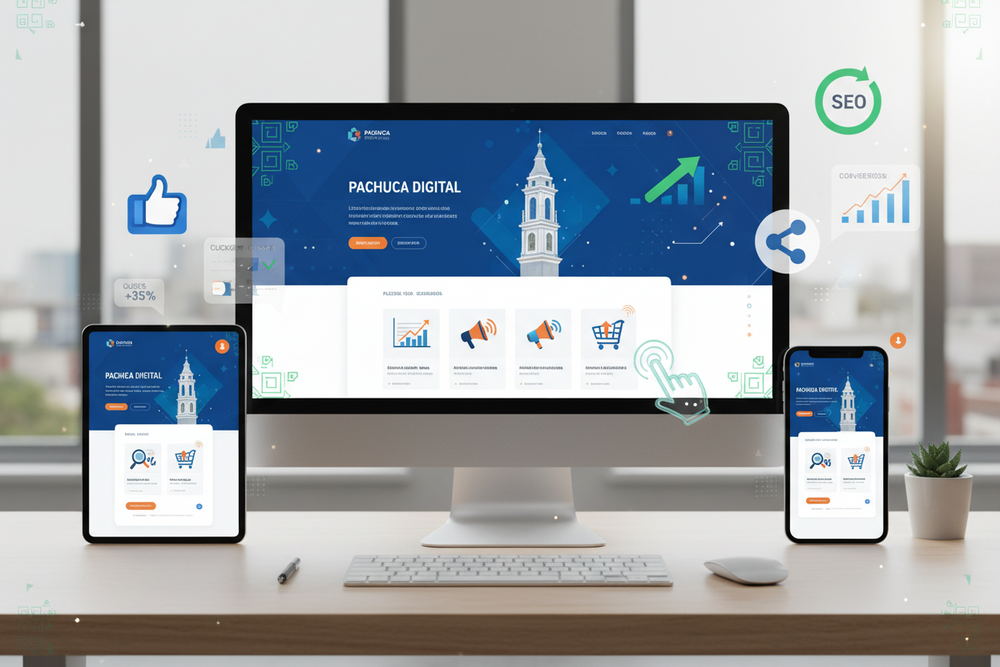 Diseño de páginas web en Pachuca con enfoque comercial