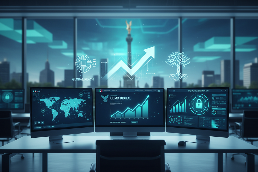 Diseño de paginas web CDMX como base del crecimiento digital empresarial