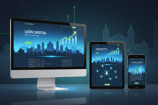 Diseño de paginas web en León para aumentar clientes digitales