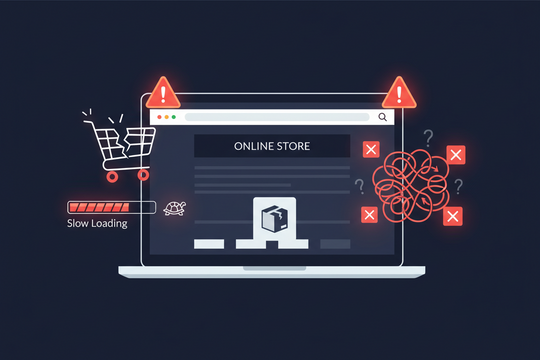 Errores comunes en tiendas Shopify