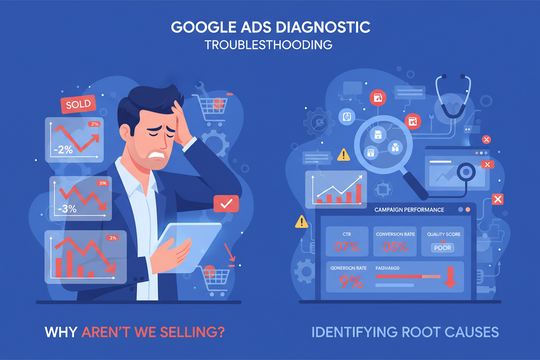Google Ads no vende: diagnóstico completo