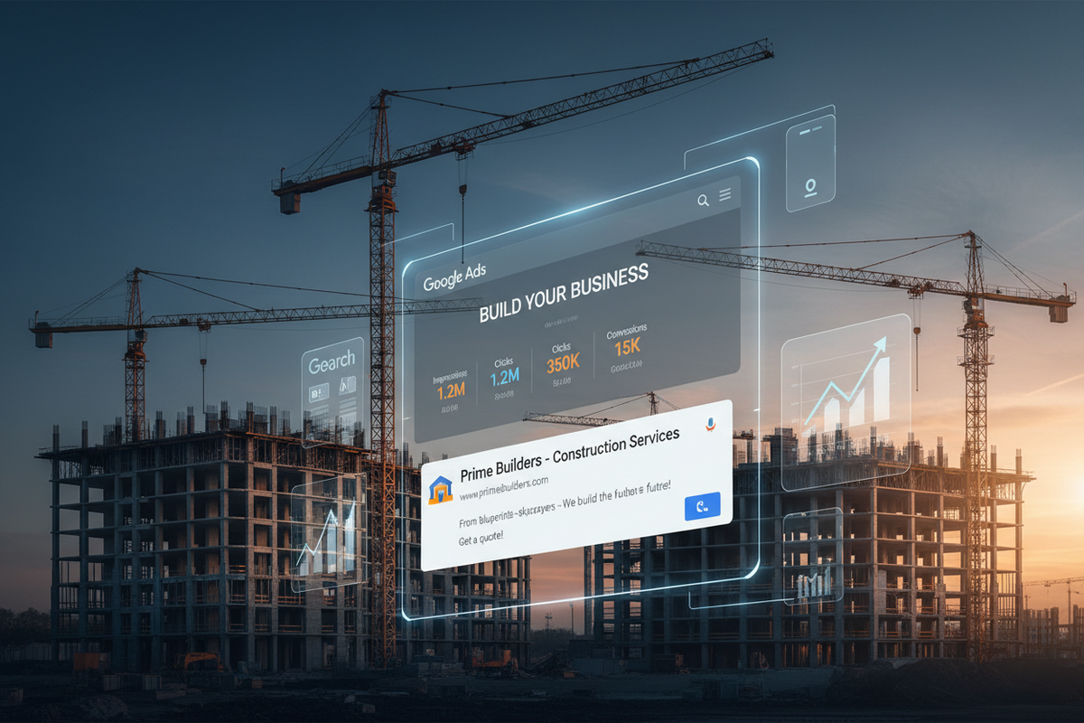 Google Ads para empresas de construcción