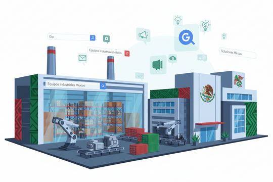 Google Ads para empresas industriales en México