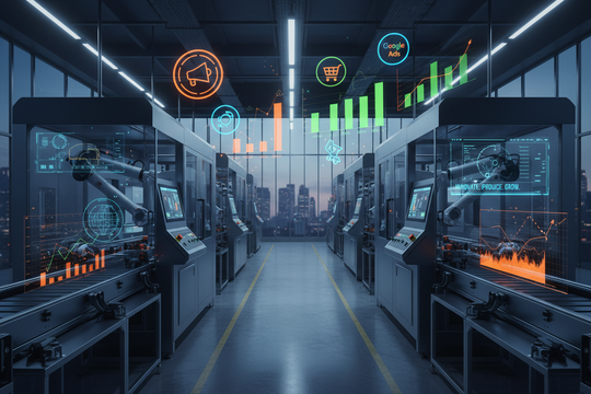 Google Ads para industrias manufactureras
