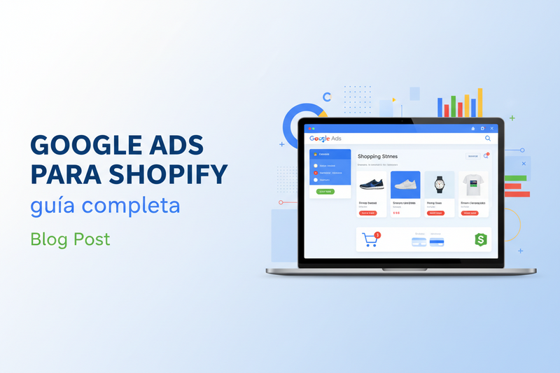 Google Ads para Shopify: guía completa
