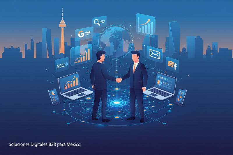 Marketing digital para empresas B2B en México