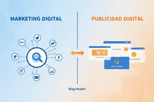 Marketing digital vs publicidad digital