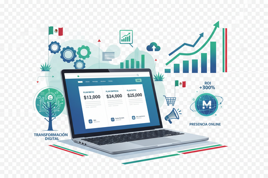 Precios de páginas web en México y su impacto empresarial