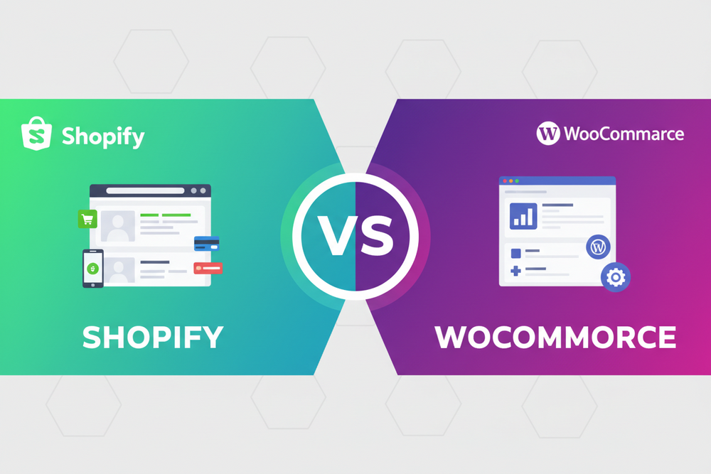 Shopify vs WooCommerce para ecommerce