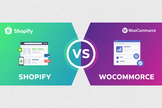 Shopify vs WooCommerce para ecommerce